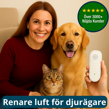 Puretail™ - Renare luft & friskare hem för husdjursägare